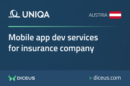 Mobile app dev services for insurance company